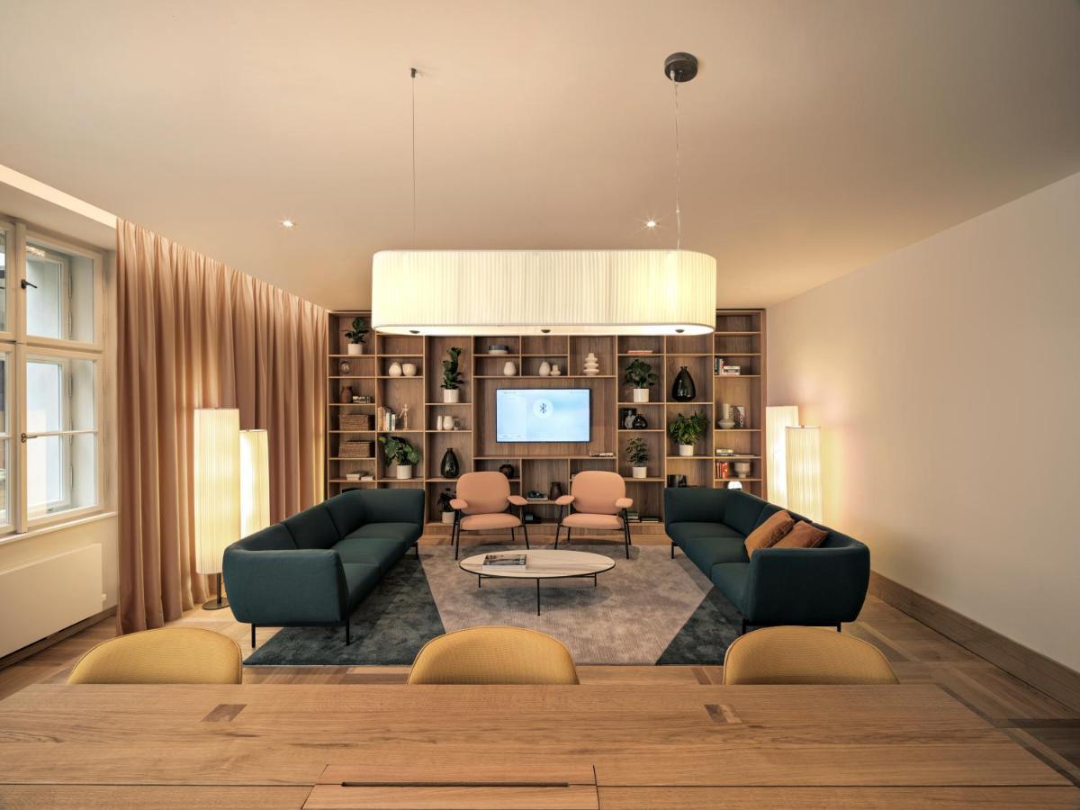 The Julius Prague Hotel Luaran gambar The interior of the new building