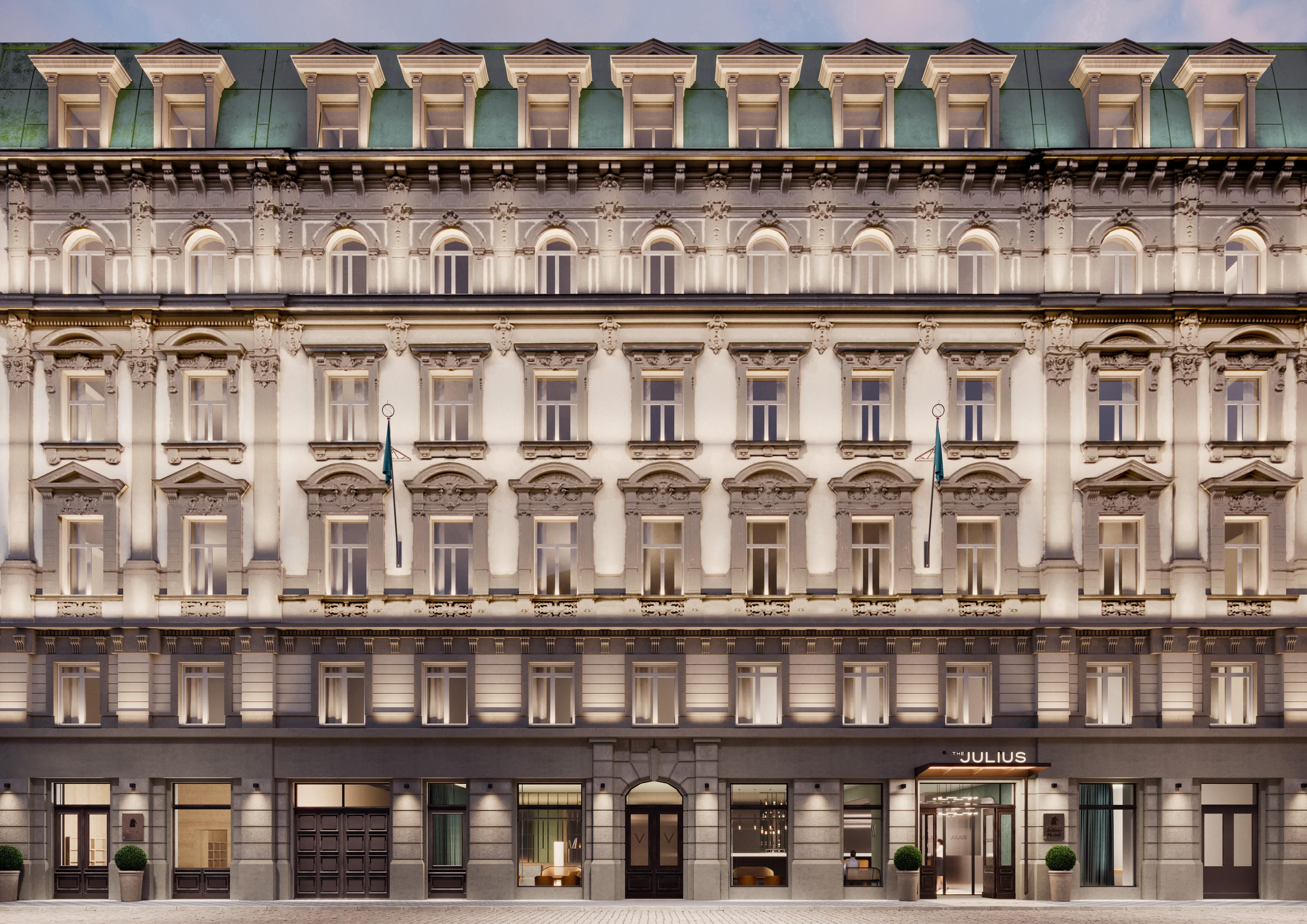 The Julius Prague Hotel Luaran gambar The hotel's facade