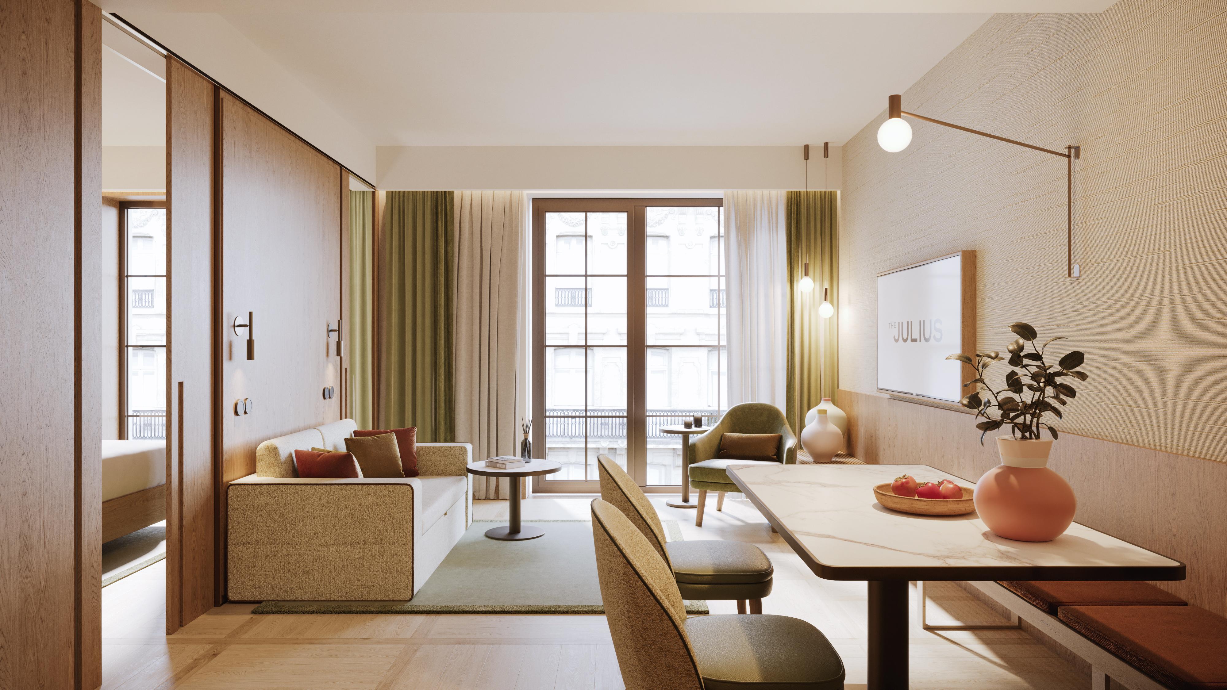The Julius Prague Hotel Luaran gambar A suite at the hotel