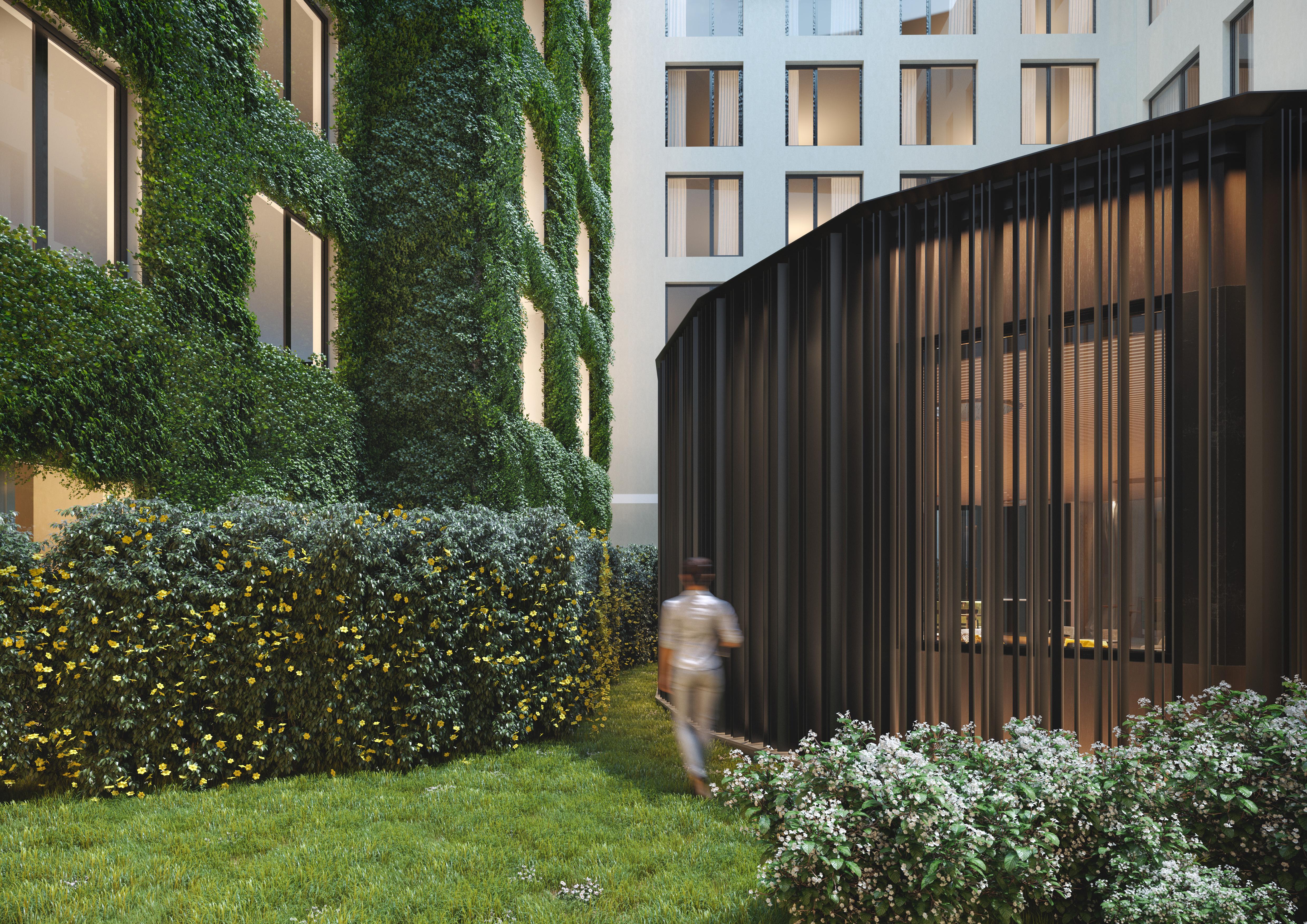 The Julius Prague Hotel Luaran gambar The proposed courtyard